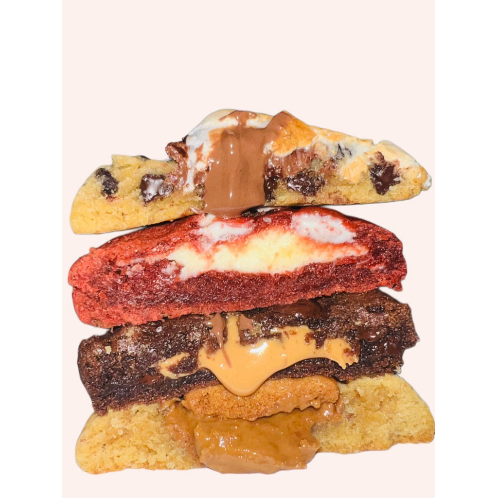 

Soft Cookies Marstella RedVelvetCheese Biscoff!