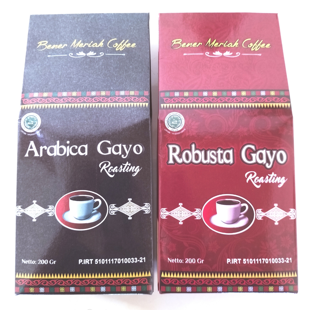 

Paket Hemat | Arabica dan Robusta 200 Gr