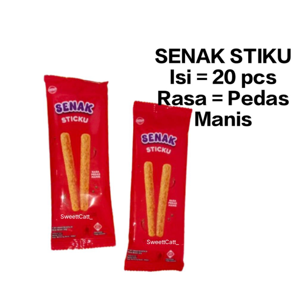 

HALAL SPICY STIK SENAK STIKU 20pcs