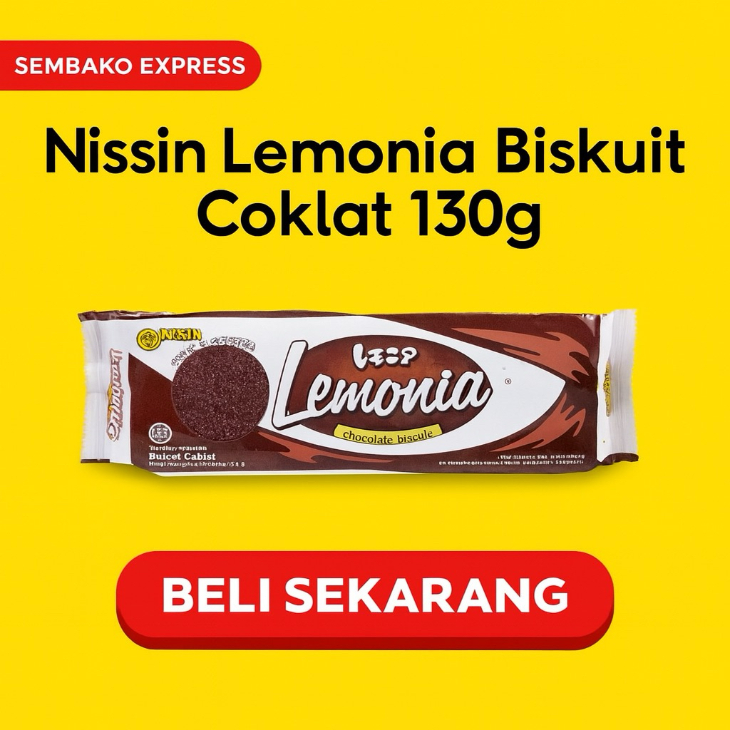 

Nissin Lemonia Biskuit Coklat 130g