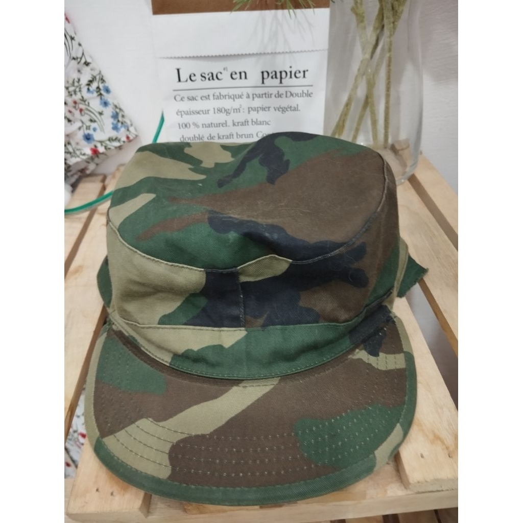 topi cap camo combat us army