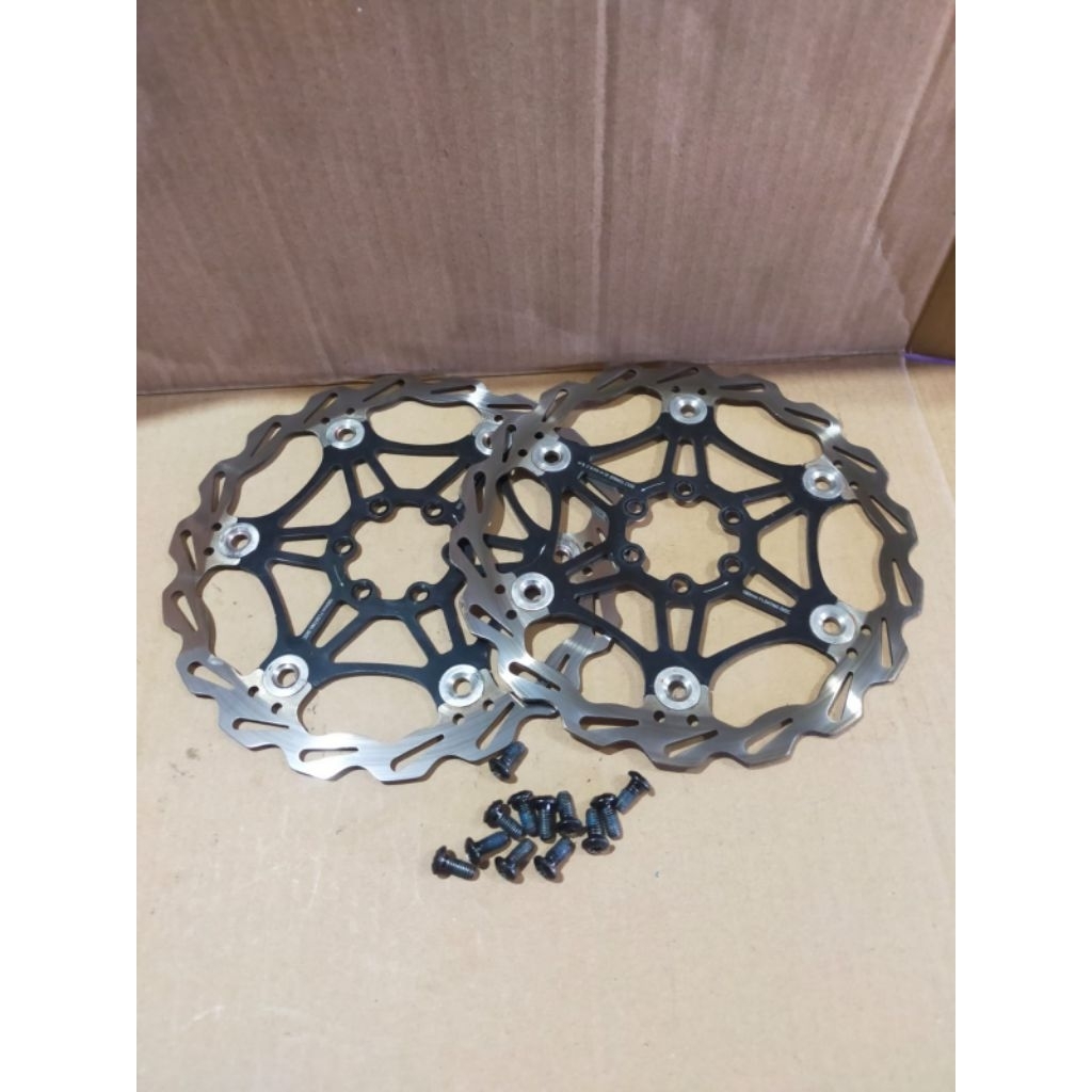 Rotor Sepeda MTB 180mm 6 Bolt Rotor cakram