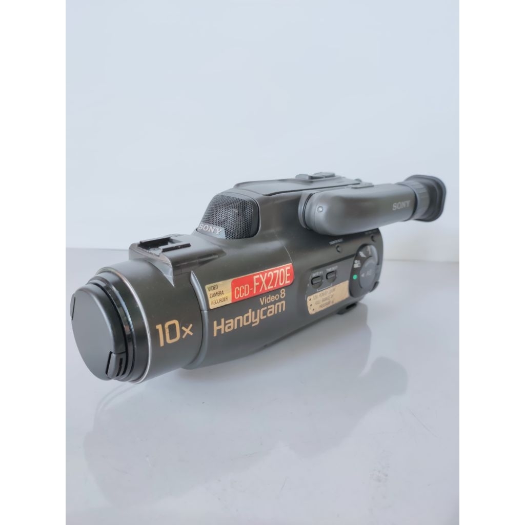 Kamera video vintage Sony handycam CCD FX270E video8 camera recorder classic made in japan koleksi k