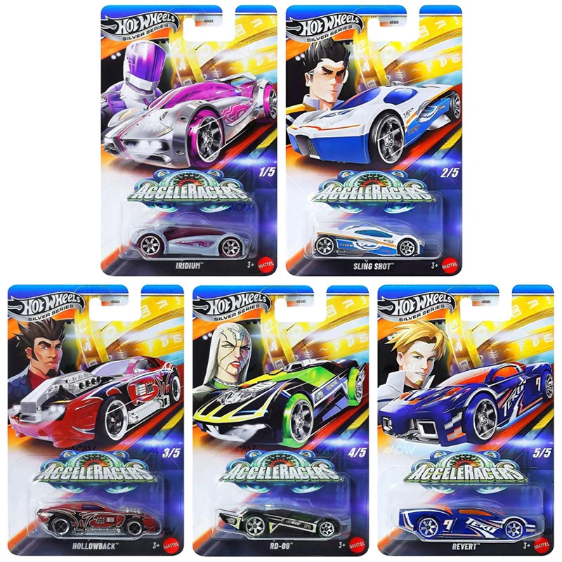 Hotwheels Acceleracers Revert Iridium Hollowback Sling Shot RD-09 Silver Series 2025