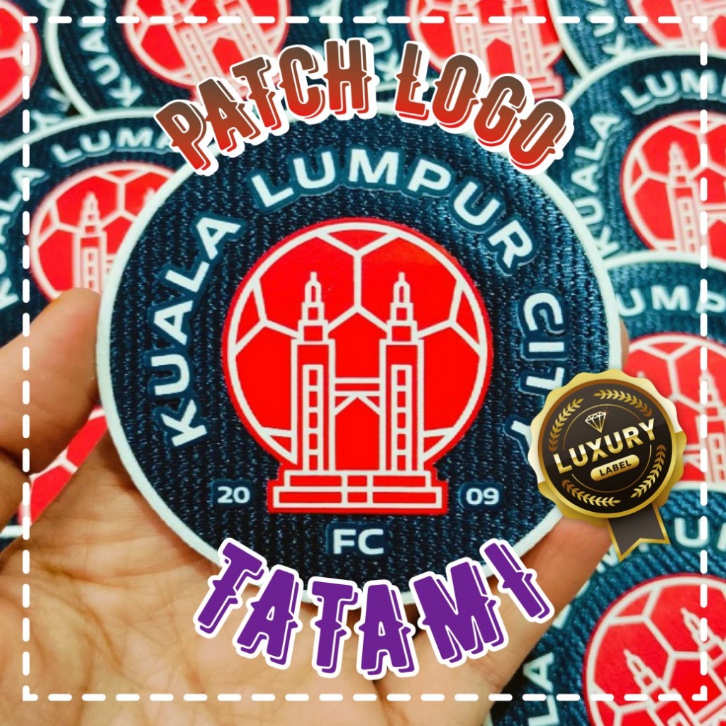 [Pesanan 100pcs] PATCH LOGO 3D TATAMI PRINT SILIKON, LOGO TIM BOLA, FUTSAL, VOLLEY, BASKET, TAKRAW |