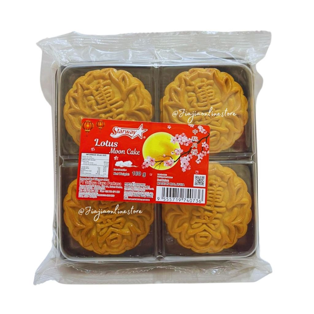 

Mooncake Impor Mooncake Malaysia TongQiu isi4 pcs Kue Bulan Guek Piah Tong Viu Pia
