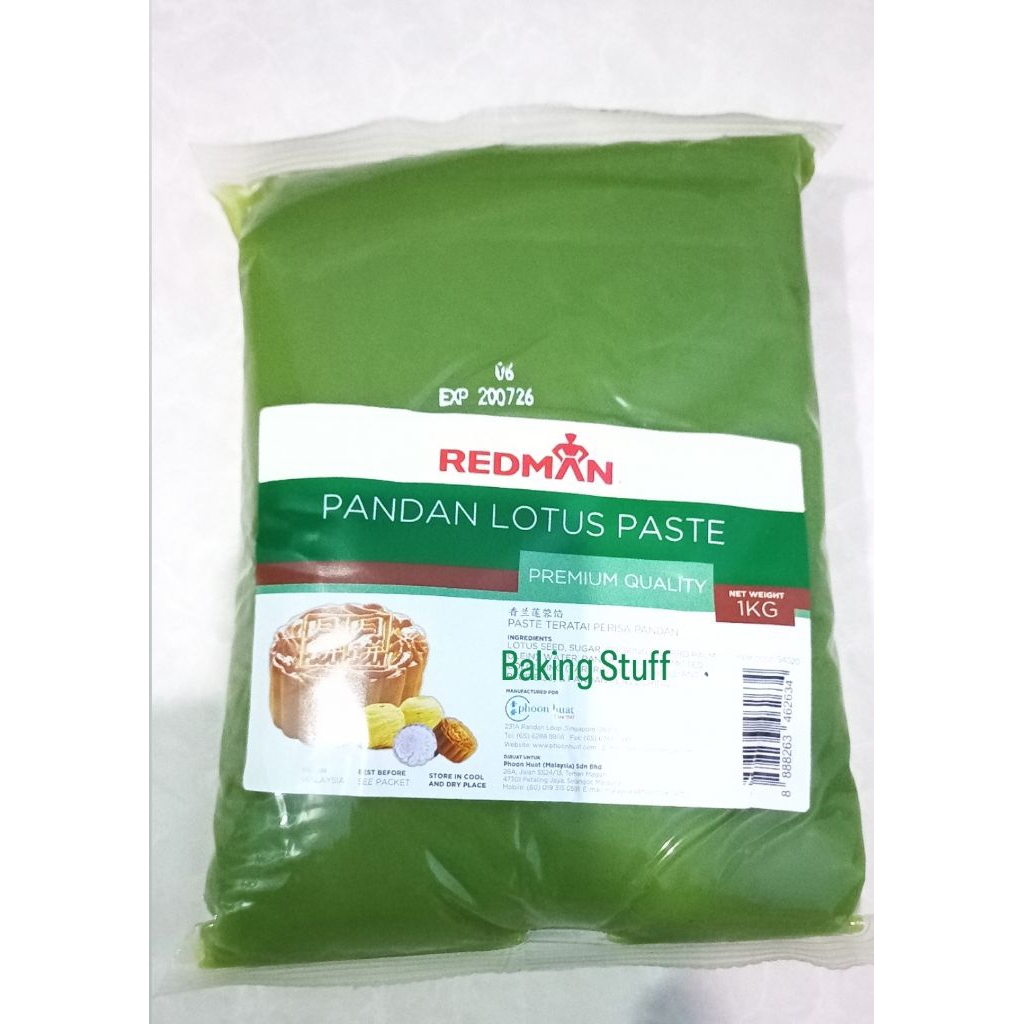 

Pandan Lotus Redman Filling Mooncake