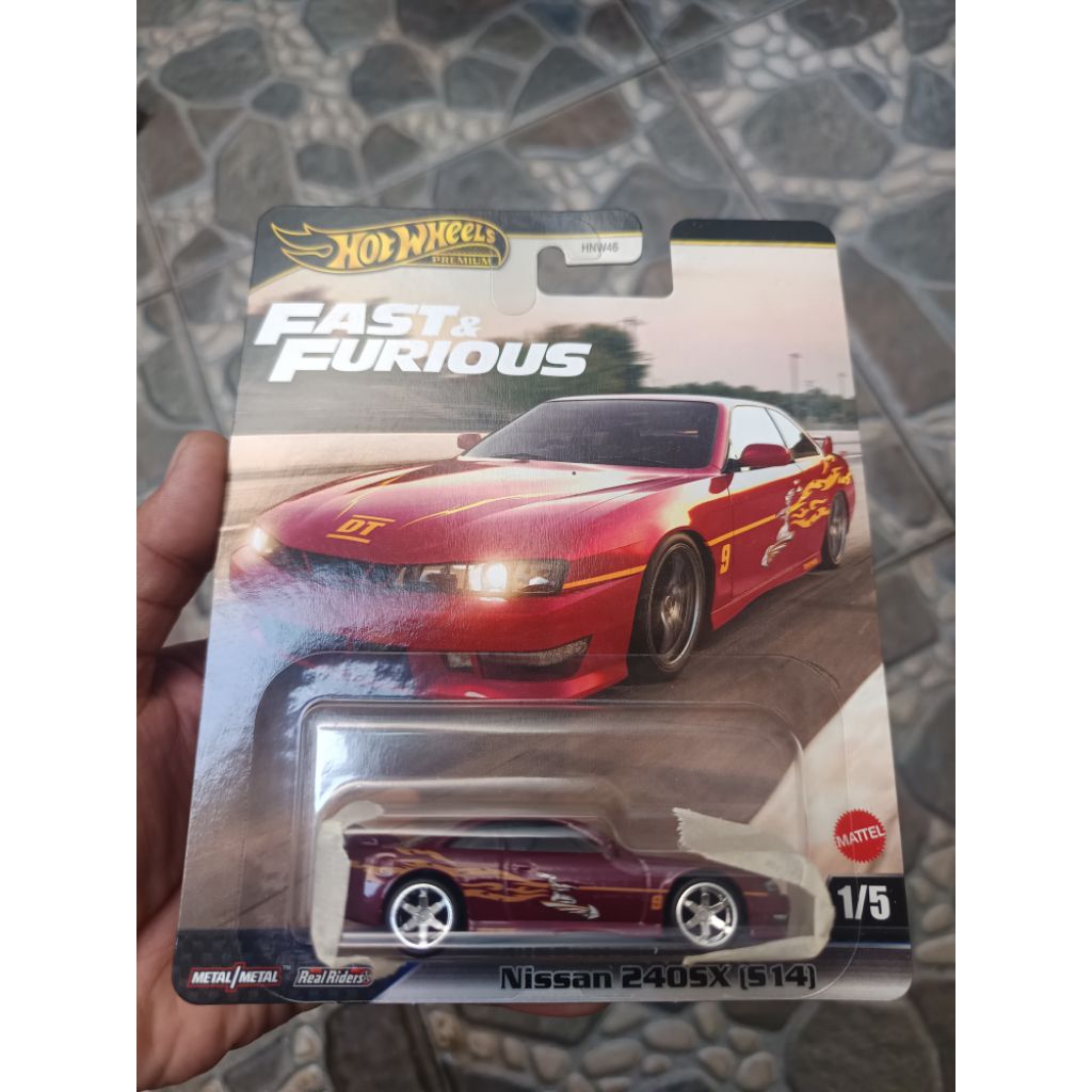 Hot Wheels Nissan 240SX S14 Fast and Furious
