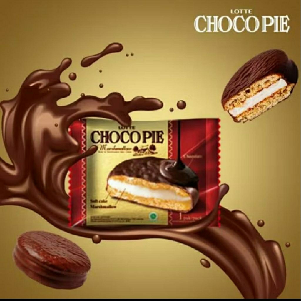 

Lotte CHOCO PIE isi 12pcs