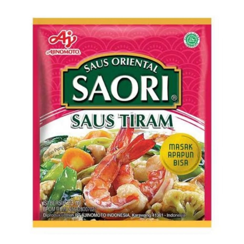 Ajinomoto Saus Tiram Saori 1 renteng isi 10pcs