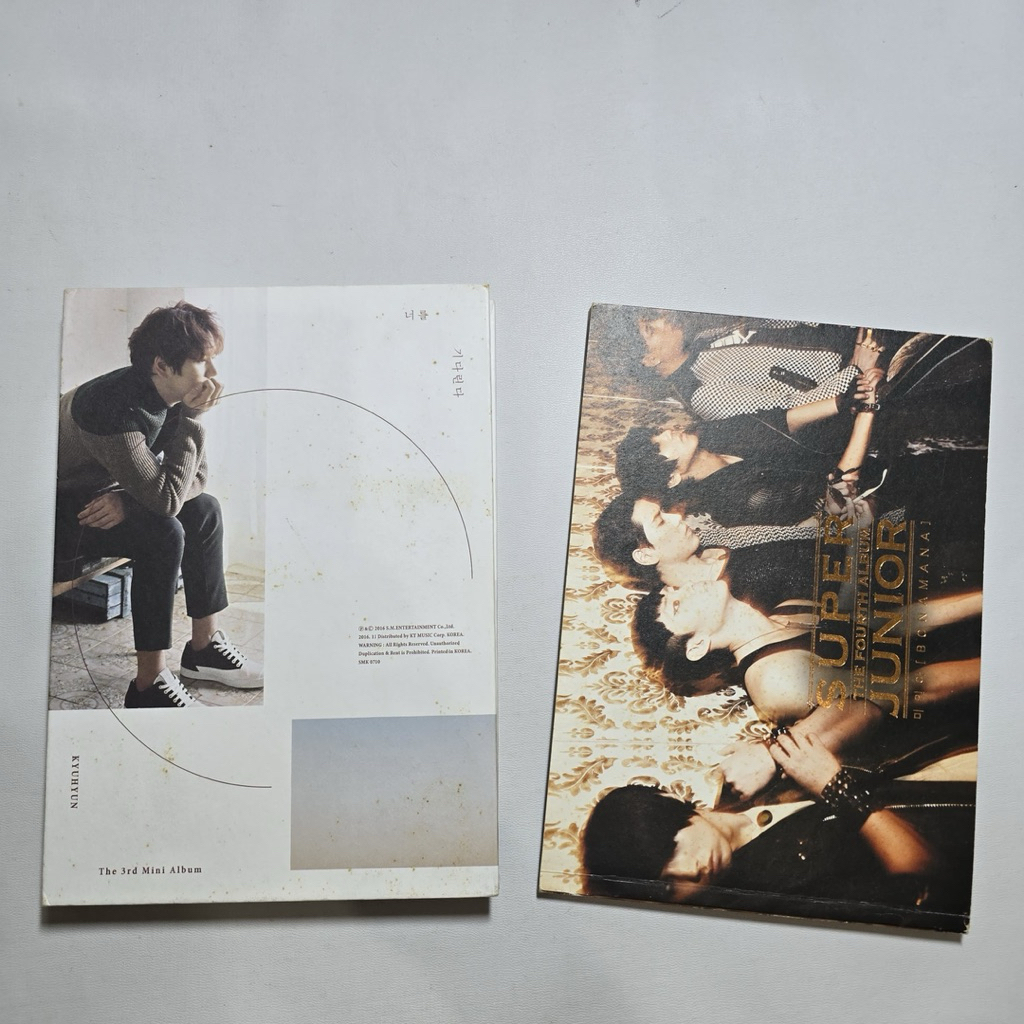 Super Junior Album Bonamana and Kyuhyun Solo