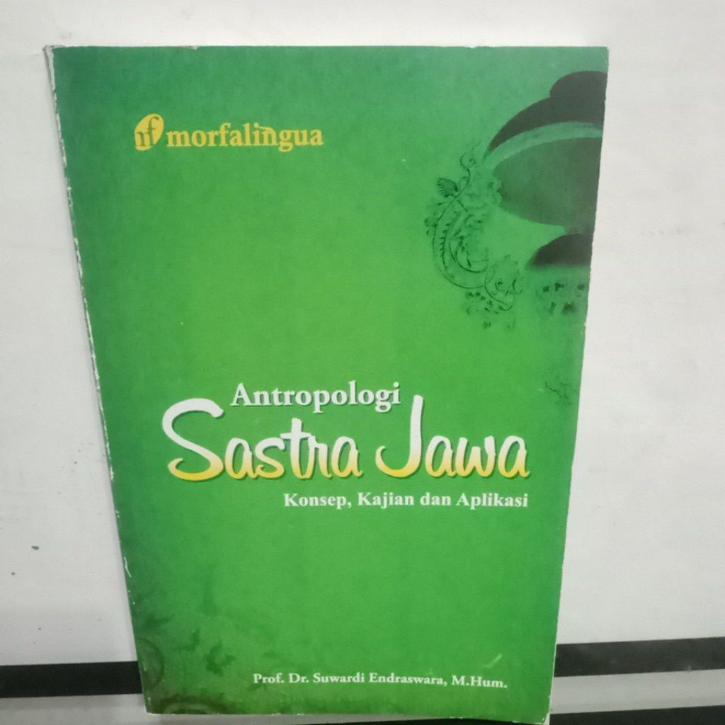 BUKU Antropologi Sastra Jawa