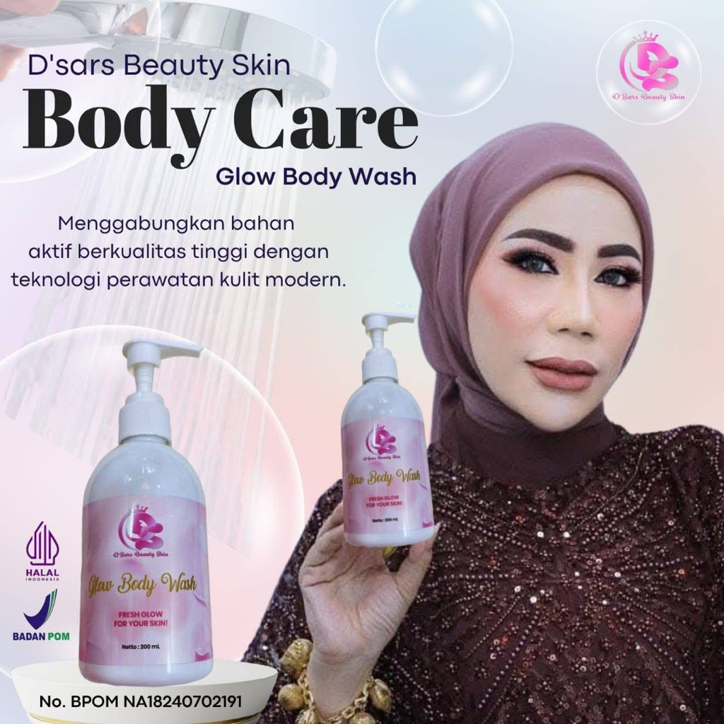 Glow Body Wash D’Sars Beauty Skin