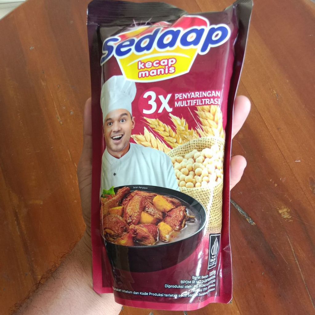 

Kecap Sedap Manis 1000gr/ Kecap Manis Sedap 1000gr