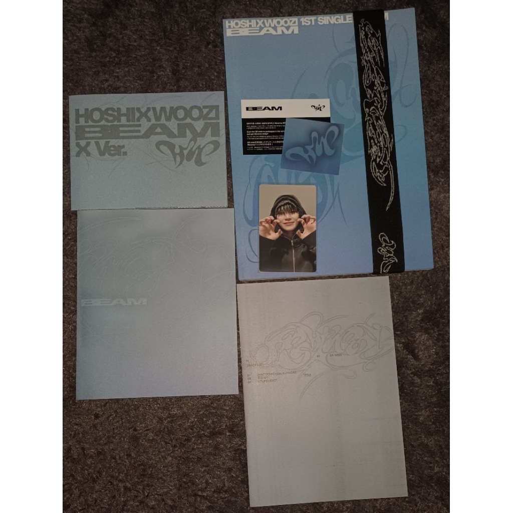 [READY STOCK] SEVENTEEN HOSHI X WOOZI 1st SINGLE ALBUM BEAM  PHOTOBOOK X VER UNSEALED INCLUSION LENG