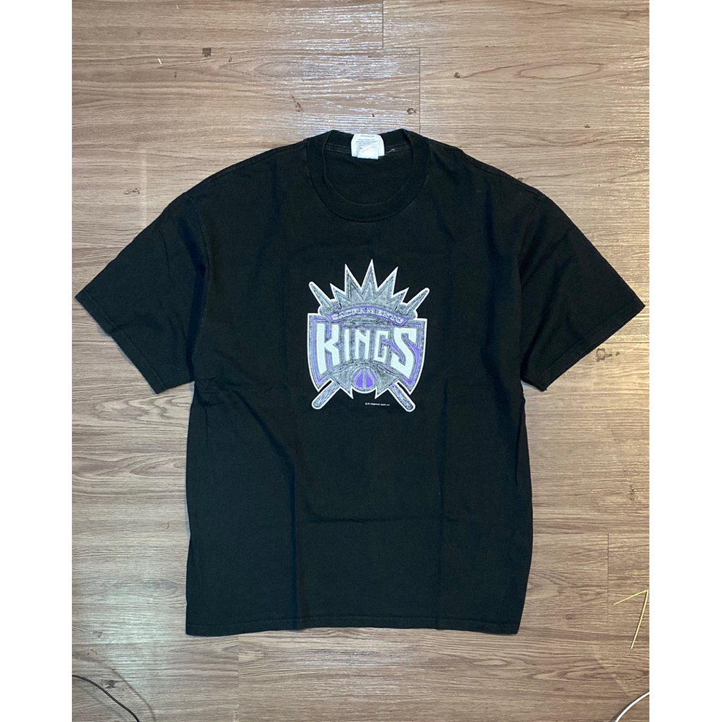 Kaos Nba vintage Sacramento kings Logo Center Tag Csa Usa Second bekas
