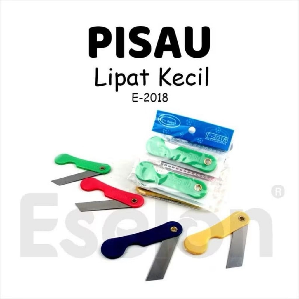 

Pisau Lipat Kecil Renteng/ Pemes Renteng Ready