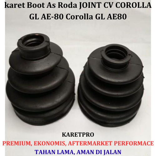 karet Boot As Roda JOINT CV COROLLA GL AE-80 Corolla GL AE80 OEM