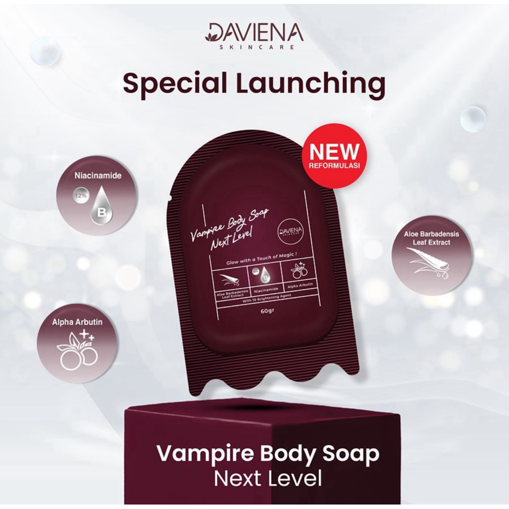 SABUN VAMPIRE DAVIENA BODY SOAP DAVIENA VAMPIRE DAVIENA