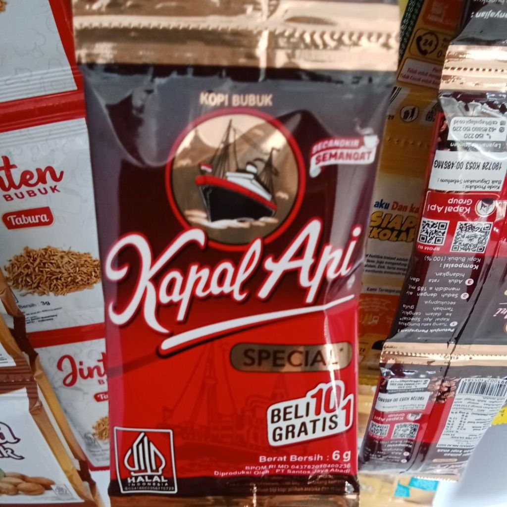 

Kopi kapal api 6 gr