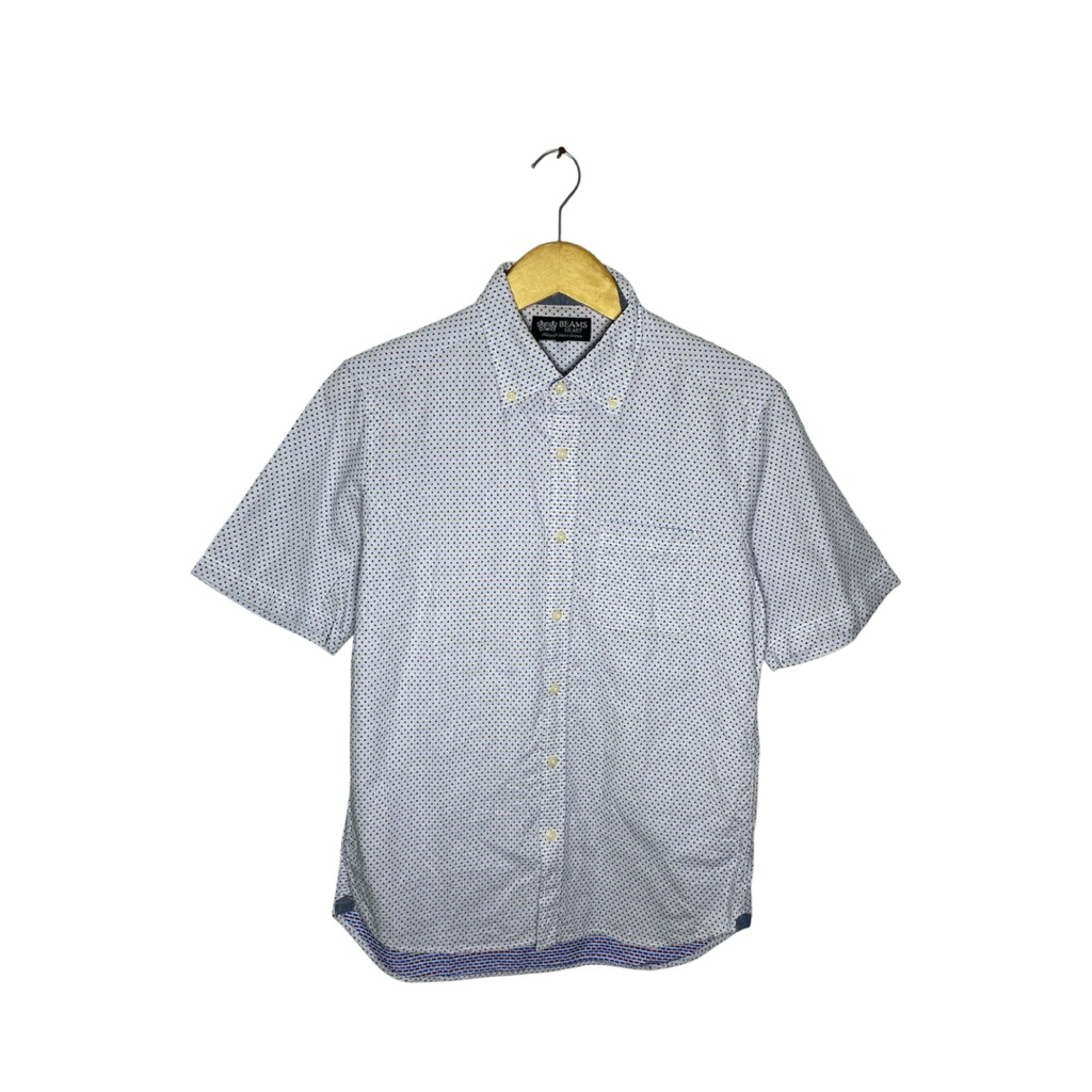 kemeja beams heart japan motif