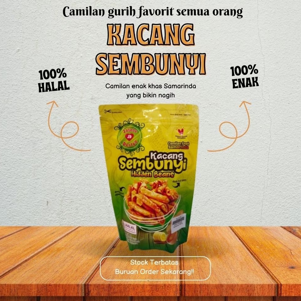 

Kacang Sembunyi Khas Samarinda - Camilan Gurih Enak & Halal