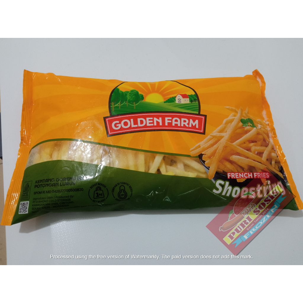 

French Fries Shoestring Goldenfarm 1 Kg