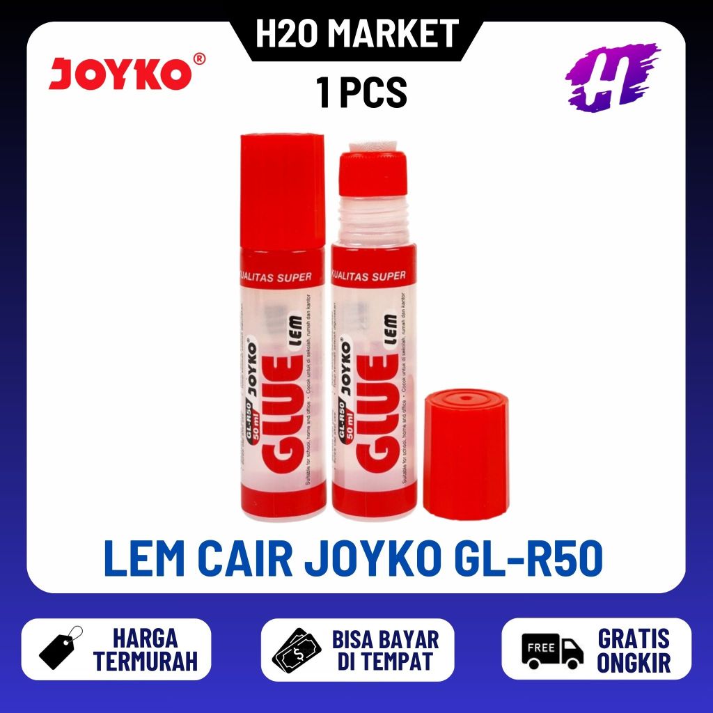

❤️H2O❤️ Lem Cair Joyko Glue 50 ml GL-R50