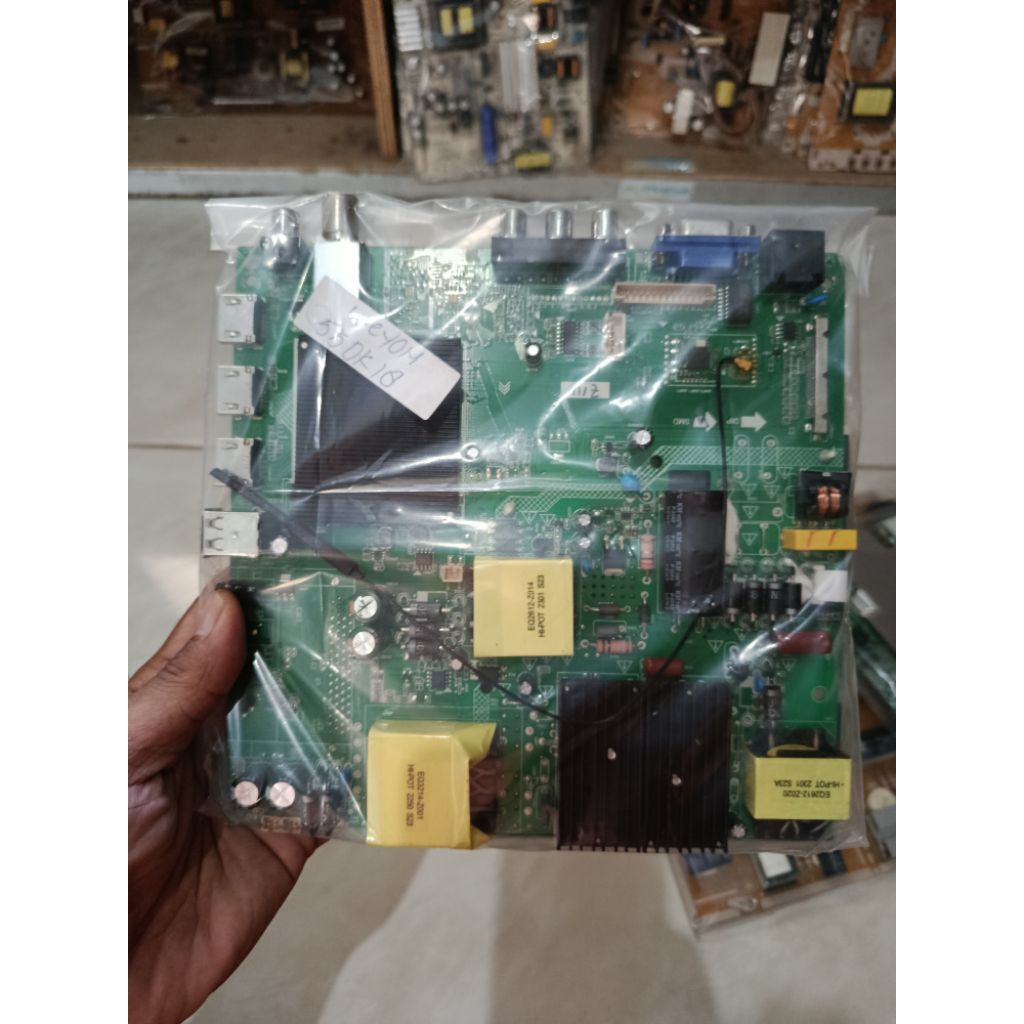 MB MOBO MAINBOARD MODULE MESIN TV WEYON 55DK18 MB WEYON 55