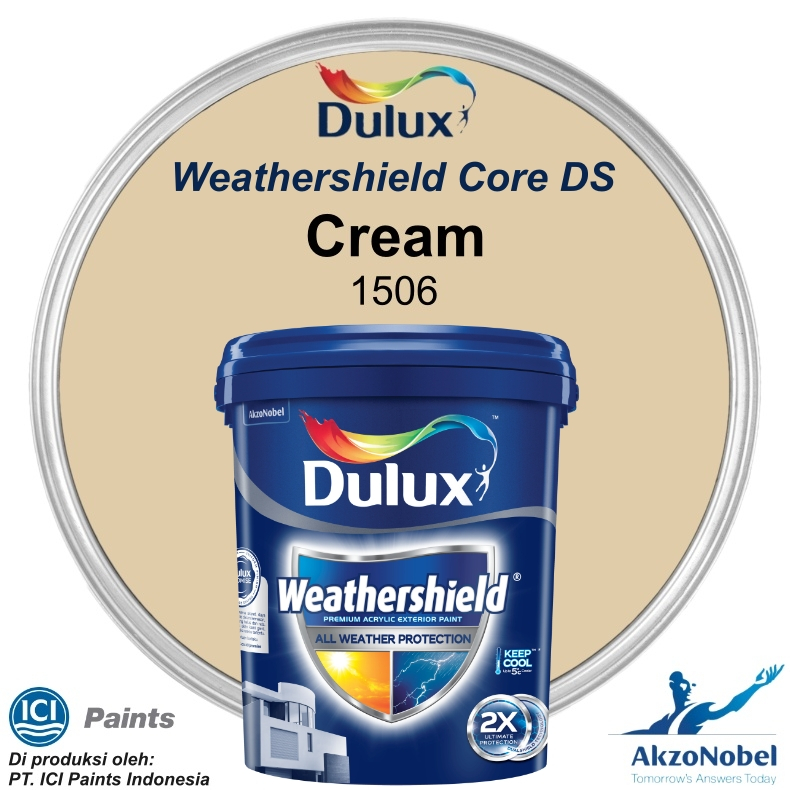 CAT DULUX WEATHERSHIELD 20 LT - CREAM 1506