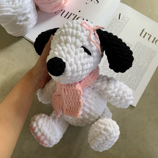 SNOOPY AMIGURUMI | SNOOPY DOLL