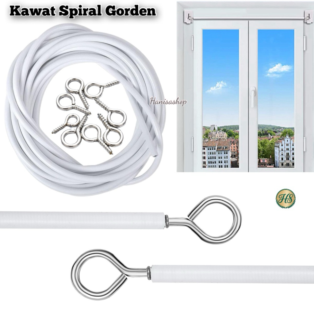 KAWAT GORDEN KOLONG DAPUR - KAWAT SPIRAL GORDEN BISA CUSTOM/KOLONG DAPUR/TALI GORDEN