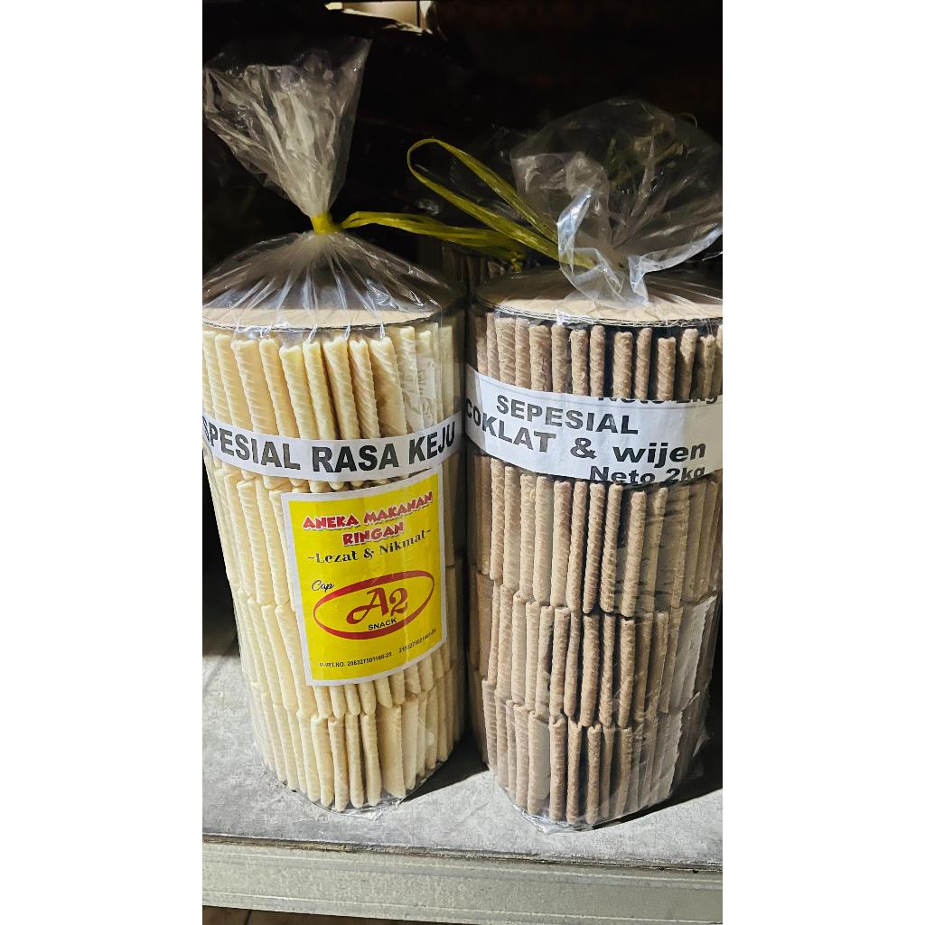 

Leker - Lempit - Semprong Keju dan Coklat Wijen