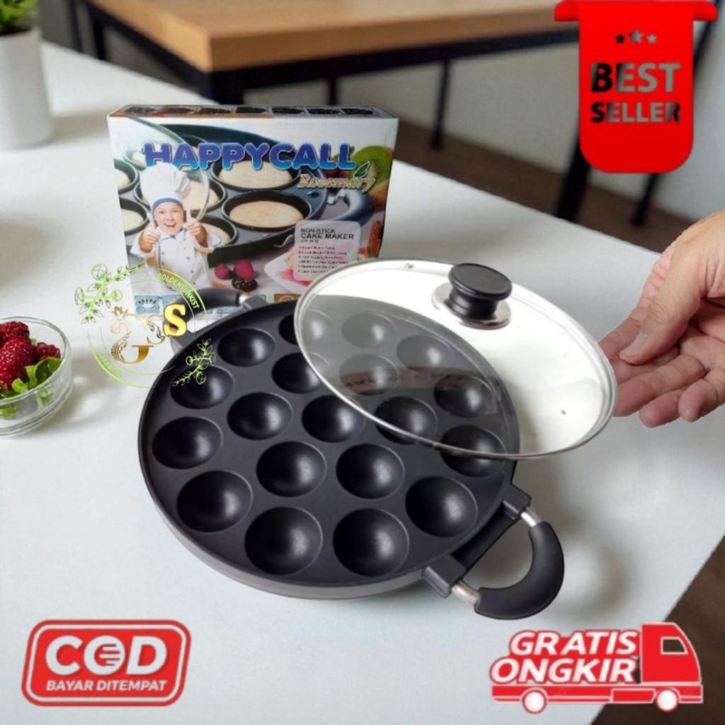 [GS] Cetakan kue apem, takoyaki, dan pukis happy call
