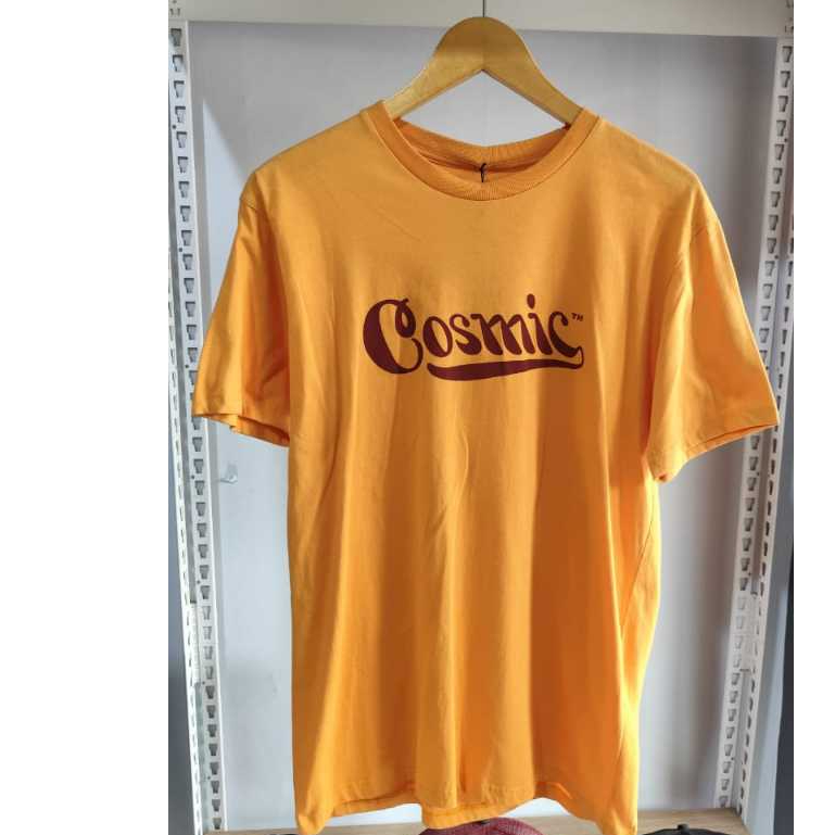 KAOS PRIA - (COSMIC) VERDANT YELLOW // TSHIRT DISTRO  ORIGINAL