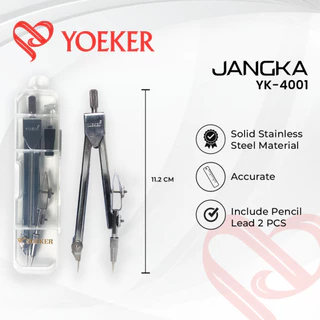 

Jangka Mathematical Set 4001 Yoeker - 1 PCS