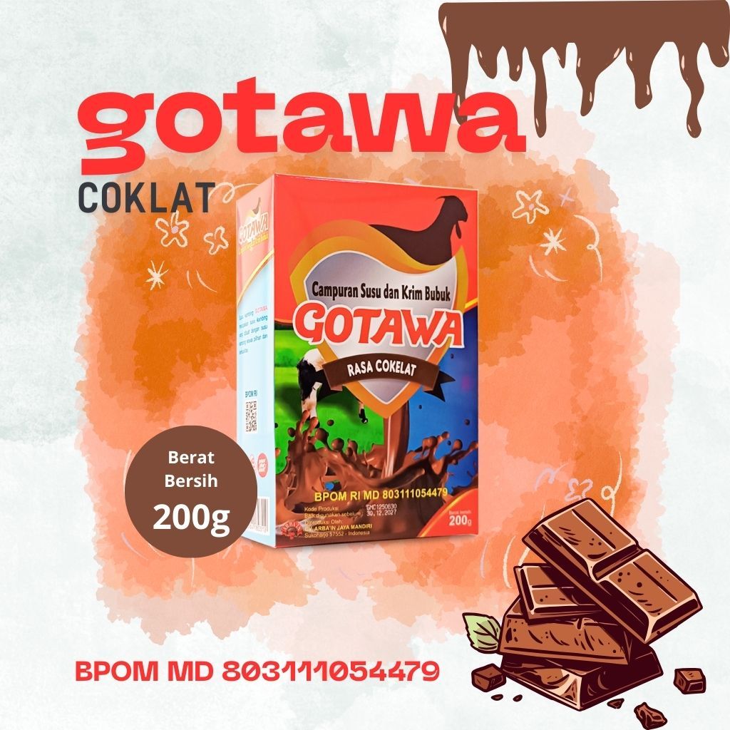 

Gotawa Susu Kambing Etawa Bubuk Asam Urat Dan Kolesterol Batuk Kesemutan Rasa Coklat Bpom