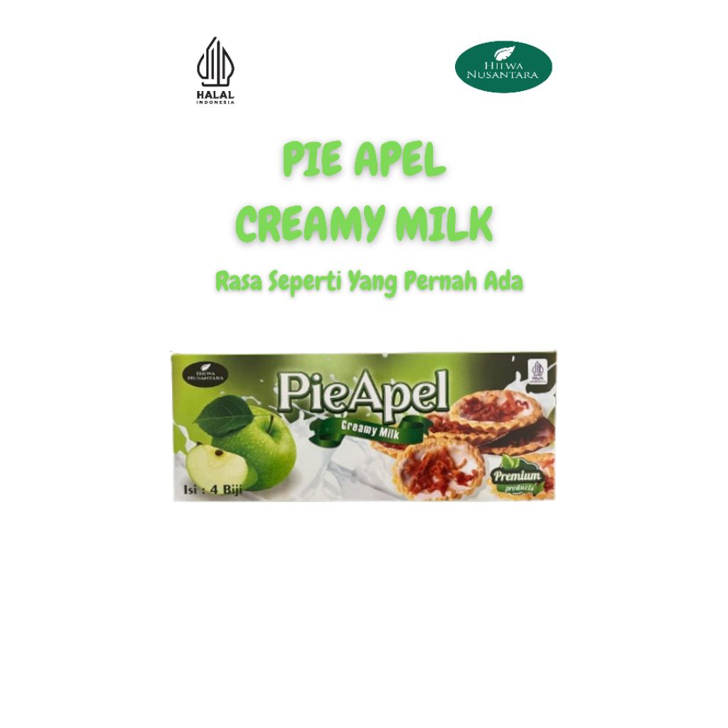 

Pie Apel Creamy Milk Khas Kota Batu