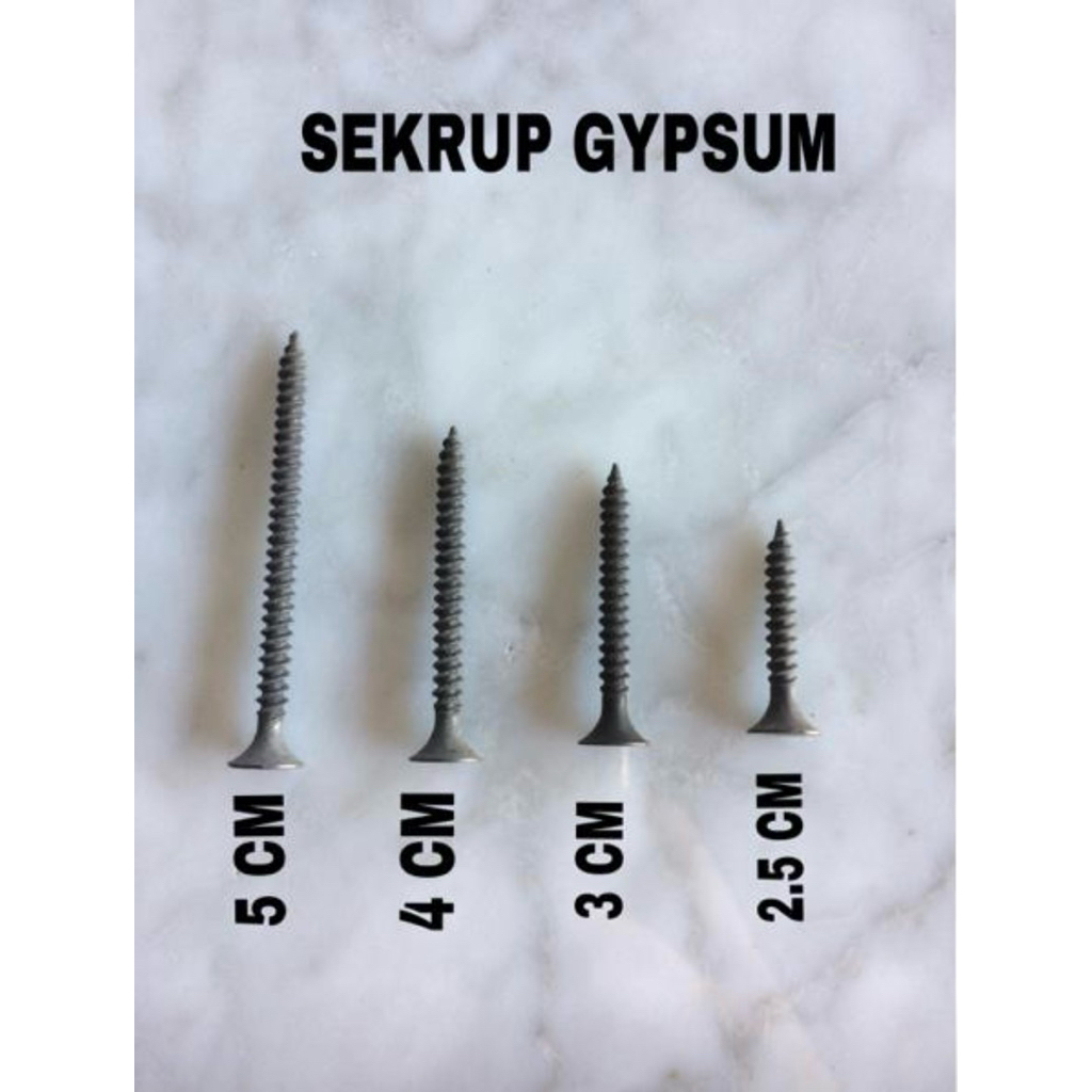 Sekrup Gypsum #6