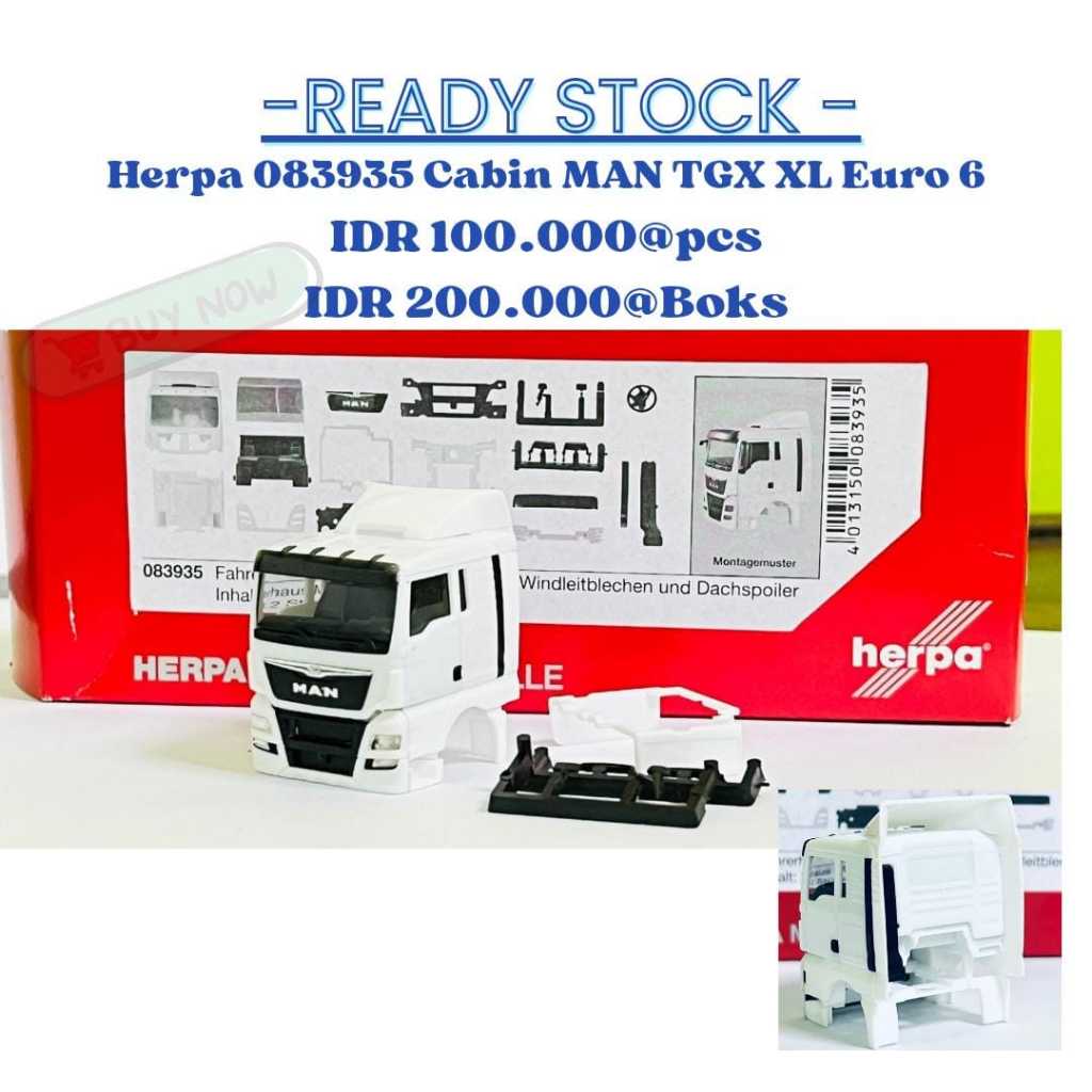 Herpa 083935 Cabin MAN TGX XL, Euro 6 1:87 HO