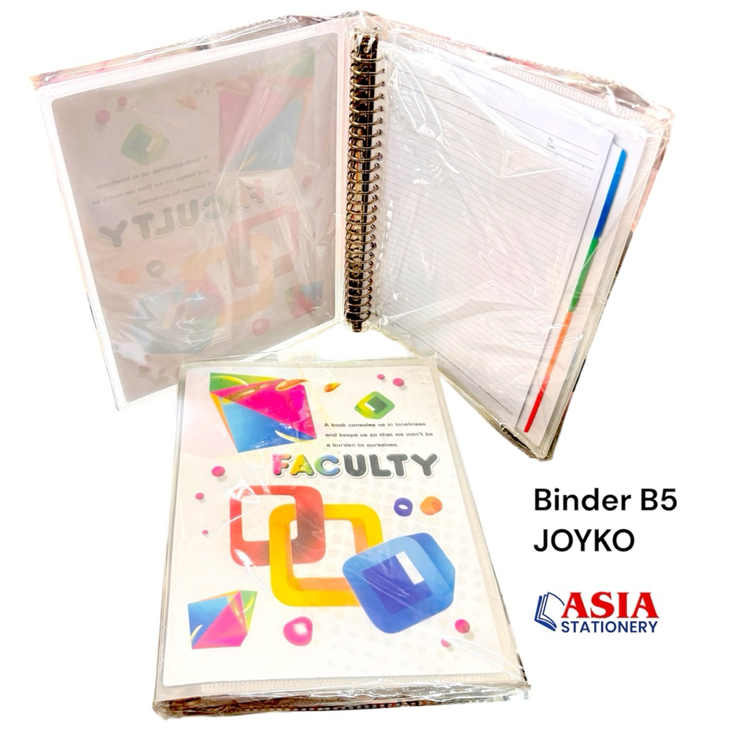 Binder ukuran B5 JOYKO/ binder estetik/ binder joyko/ folder kertas