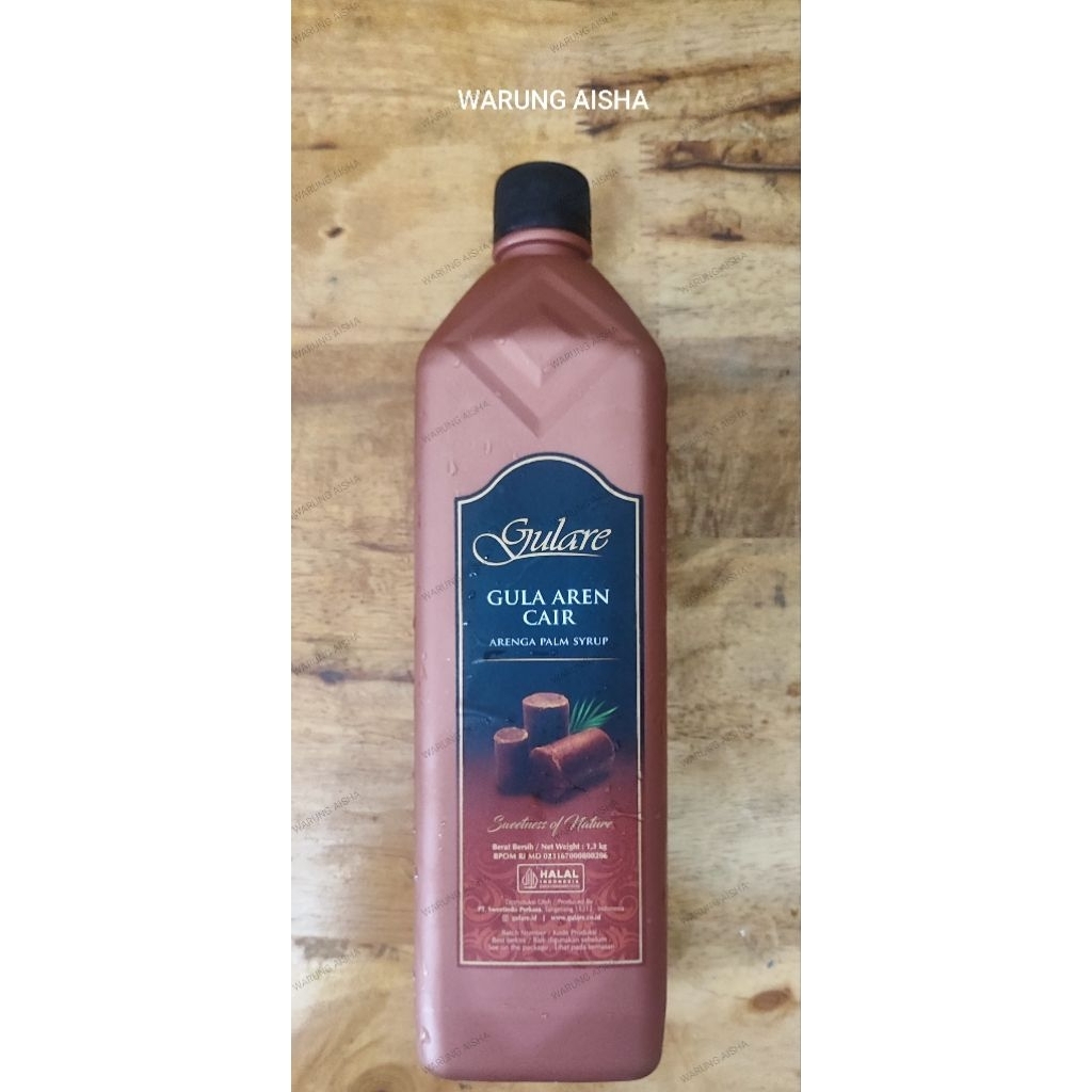 

Gulare Gula Aren Cair Arenga Palm Syrup 1300 gr
