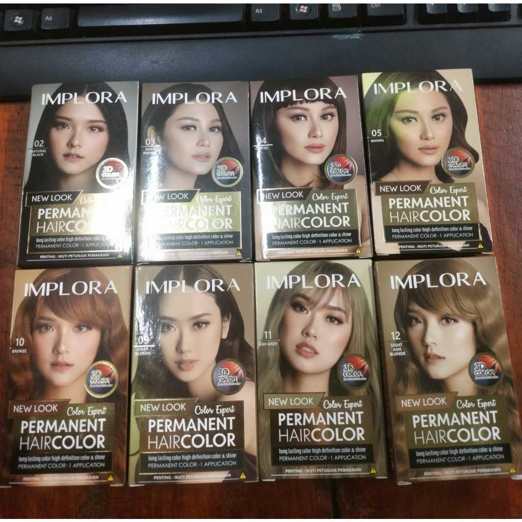 Semir Rambut Implora  /  hair color implora Pewarna Rambut