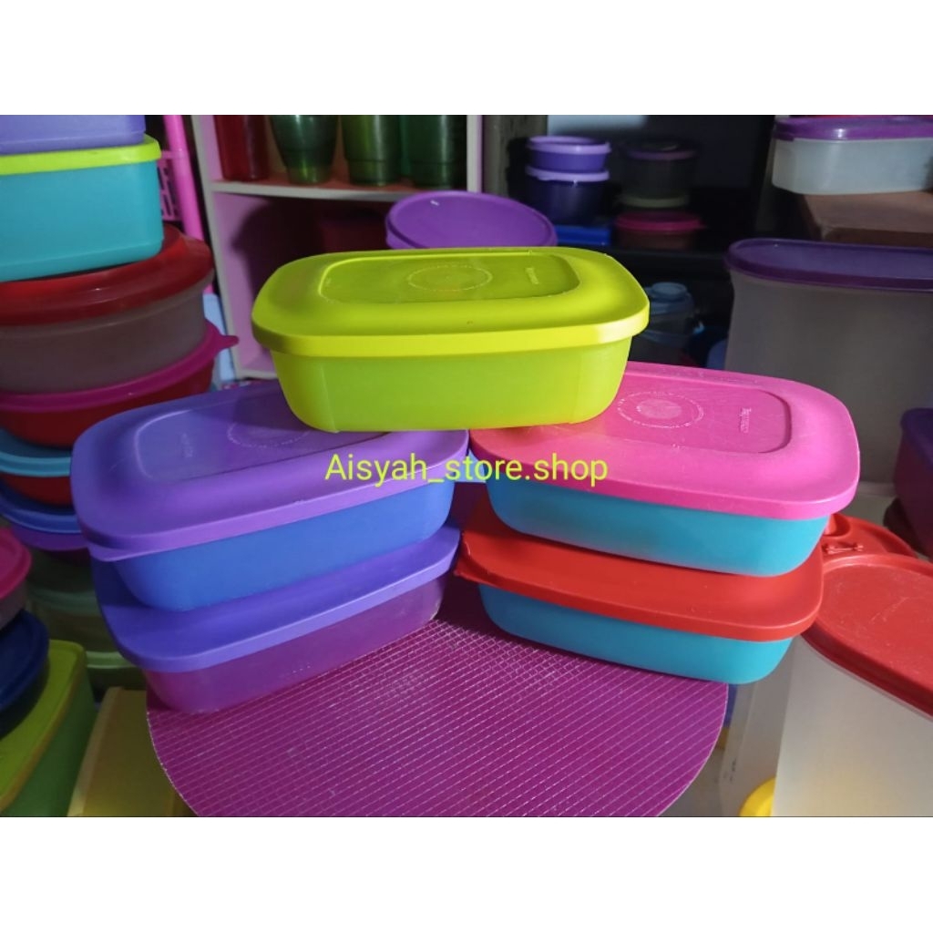 kotak makan tanpa sekat Lolita Tupperware second