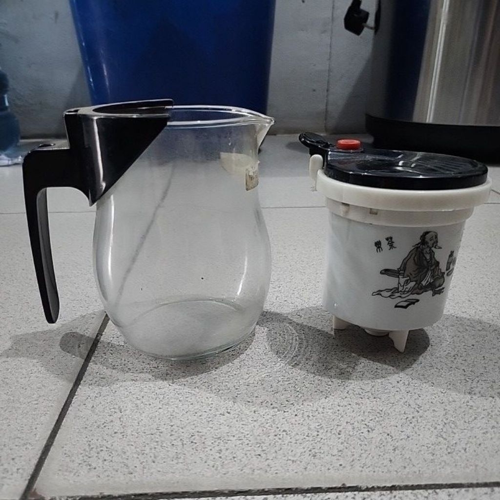 Tea Pot Kaca Teko Teh Kaca 600ml teko plus saringan teko teh mini teko estetik chinese tea pot