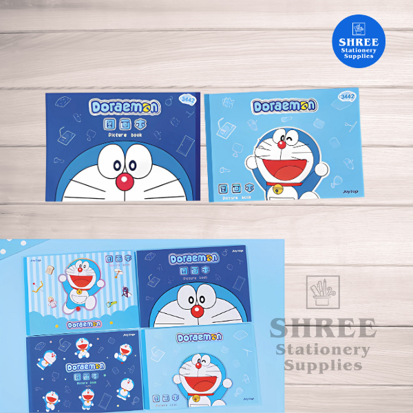 

Joytop Doraemon Sketchbook A4 JT-103120 – Buku Gambar Karakter Lucu 297 x 210 mm 28 Sheets untuk Sekolah & Hobi | Shree Stationery Supplies