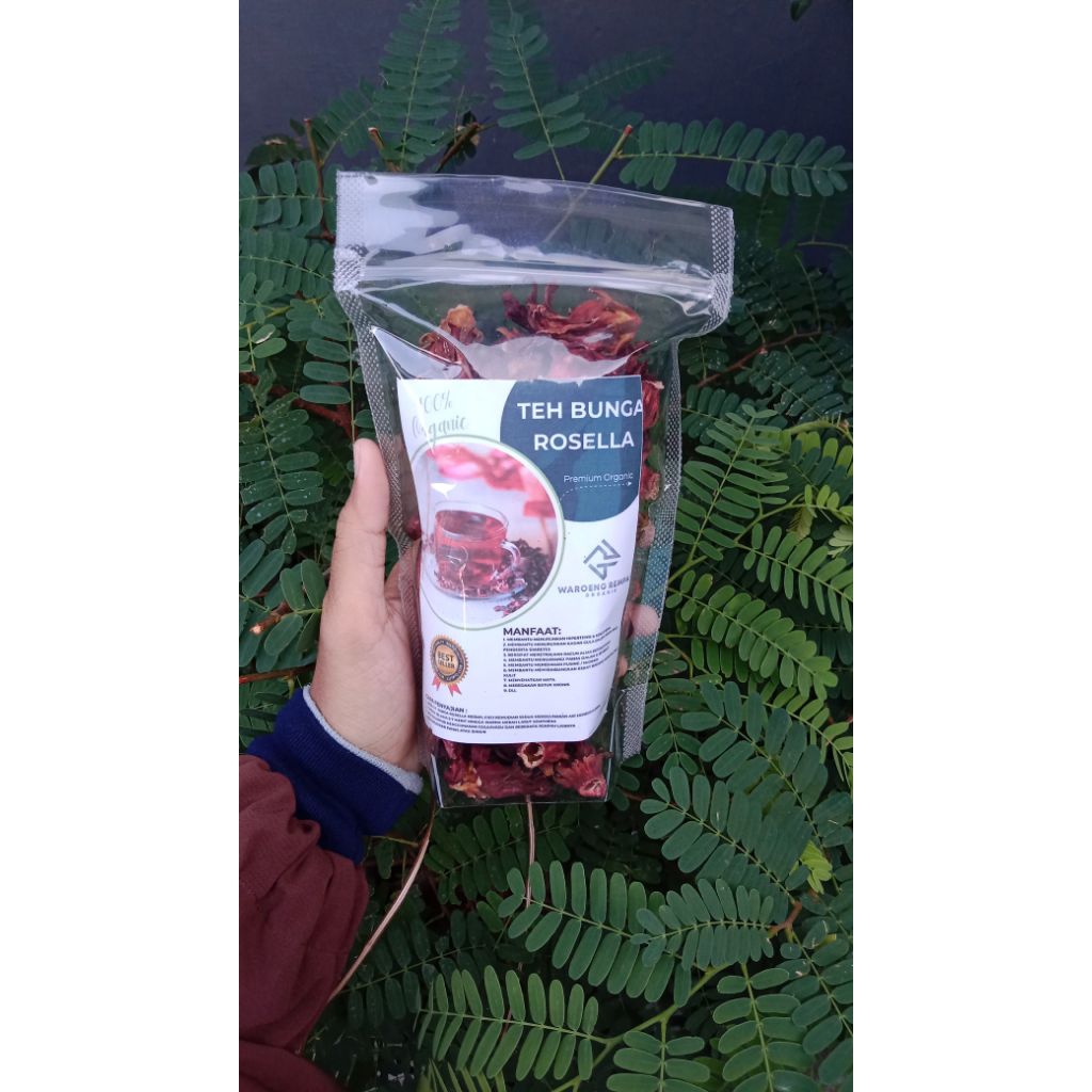 

ROSELLA UNGU KERING 50 GRAM/ 100 GRAM PREMIUM - WAROENG REMPAH ORGANIK