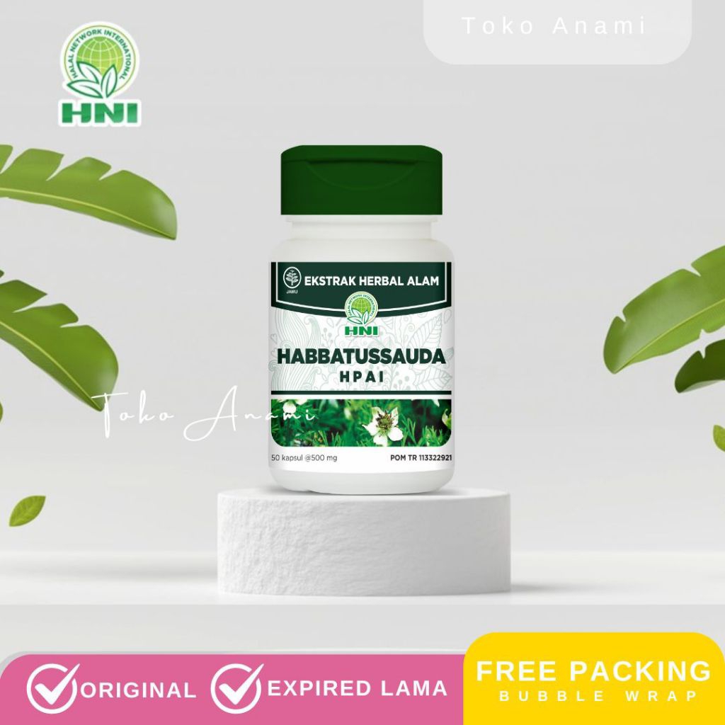HABBATUSSAUDA HNI HPAI Habatusauda Habatussauda Jintan Hitam Suplemen Daya Tahan Tubuh