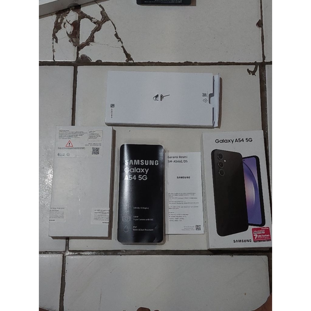 DUS BOX SAMSUNG GALAXY A54 5G ORI COPOTAN BLACK
