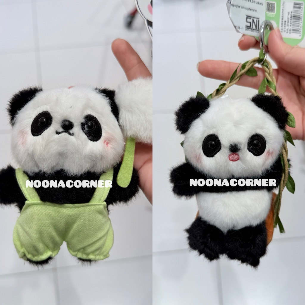 Miniso ‼️ Plush Pendant / Gantungan Kunci Boneka Panda Hug Let The Panda Fly Series